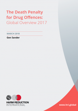 Pena di Morte per droghe, il rapporto 2017