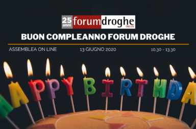 Buon compleanno Forum Droghe