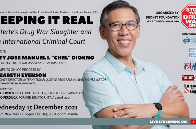 Keeping It Real: Duterte’s Drug War Slaughter and the ICC